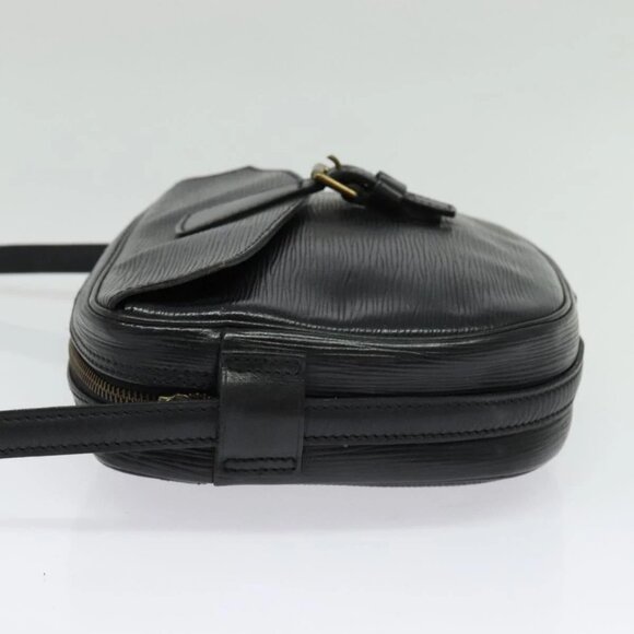 LOUIS VUITTON Epi Jeune Fille MM Shoulder Bag Black M52152 LV Auth 141082 - Picture 6 of 16